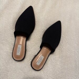 🖤 Stephen New York Black Mules Size 10 NWT! 🖤